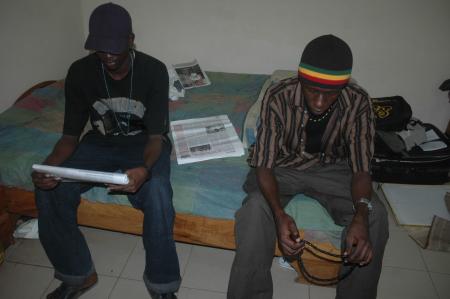 Ngagne n Sylla au 2Bëdaxé Studio